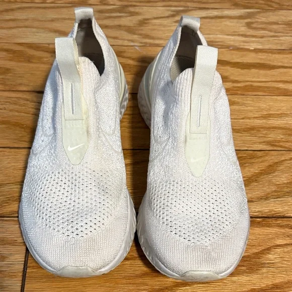 Women's Nike Epic Phantom React White & Pure Platinum Size 6.5 available - Picture 3 of 10